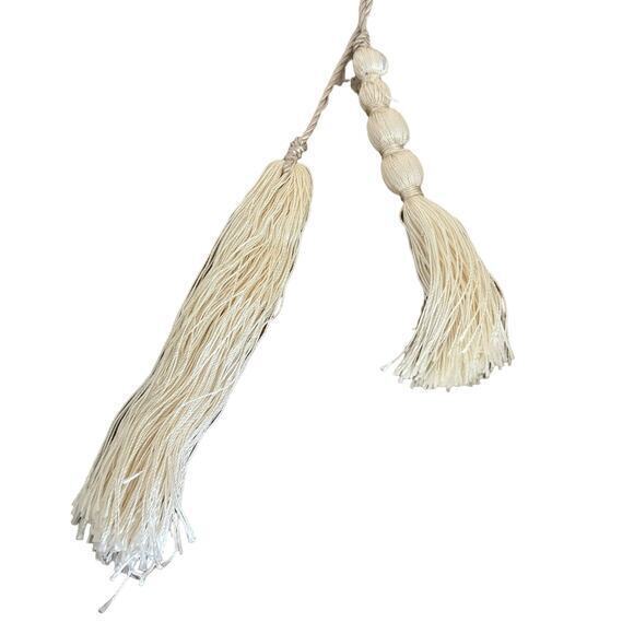 ALEXIS Floral Print Mini Ruffle Dress Tassel Multicolor Long Sleeve Size Medium - Picture 14 of 16